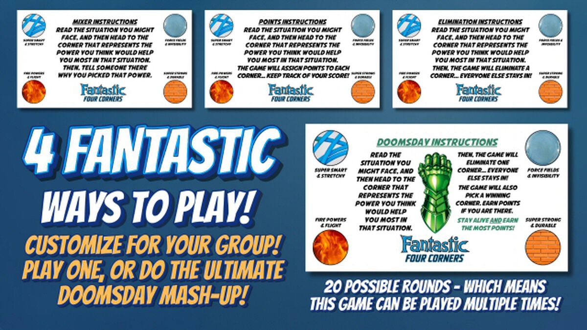 FANTASTIC Four Corners! image number null